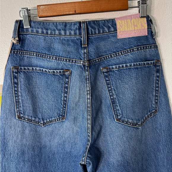 Mother - High-Waist Double Stack Ankle JEAN By Snacks Size 28 - Picture 12 of 16